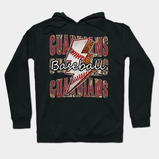 Graphic Baseball Guardians Proud Name Team Vintage Hoodie